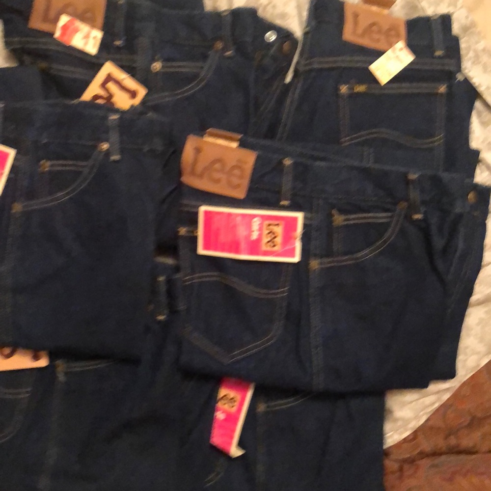 Vintage girls lee jeans new